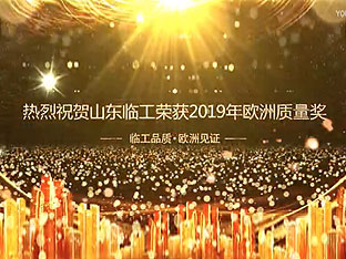 Shandong Lingong won the 2019 European Quality Award
